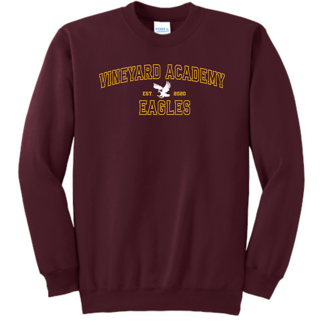 Vineyard Academy Collegiate Crewneck Sweatshirt