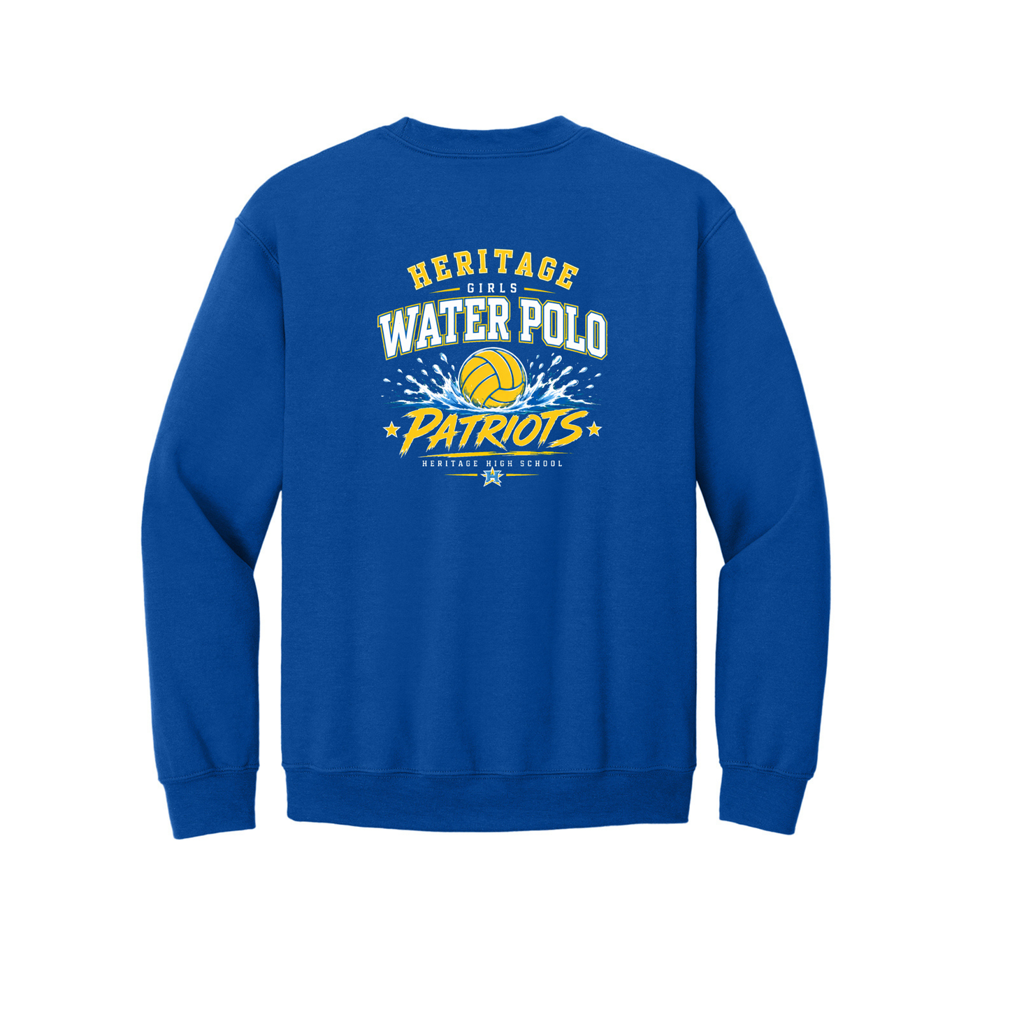 HHS Girls Water Polo 2026 Team Crewneck Sweatshirt