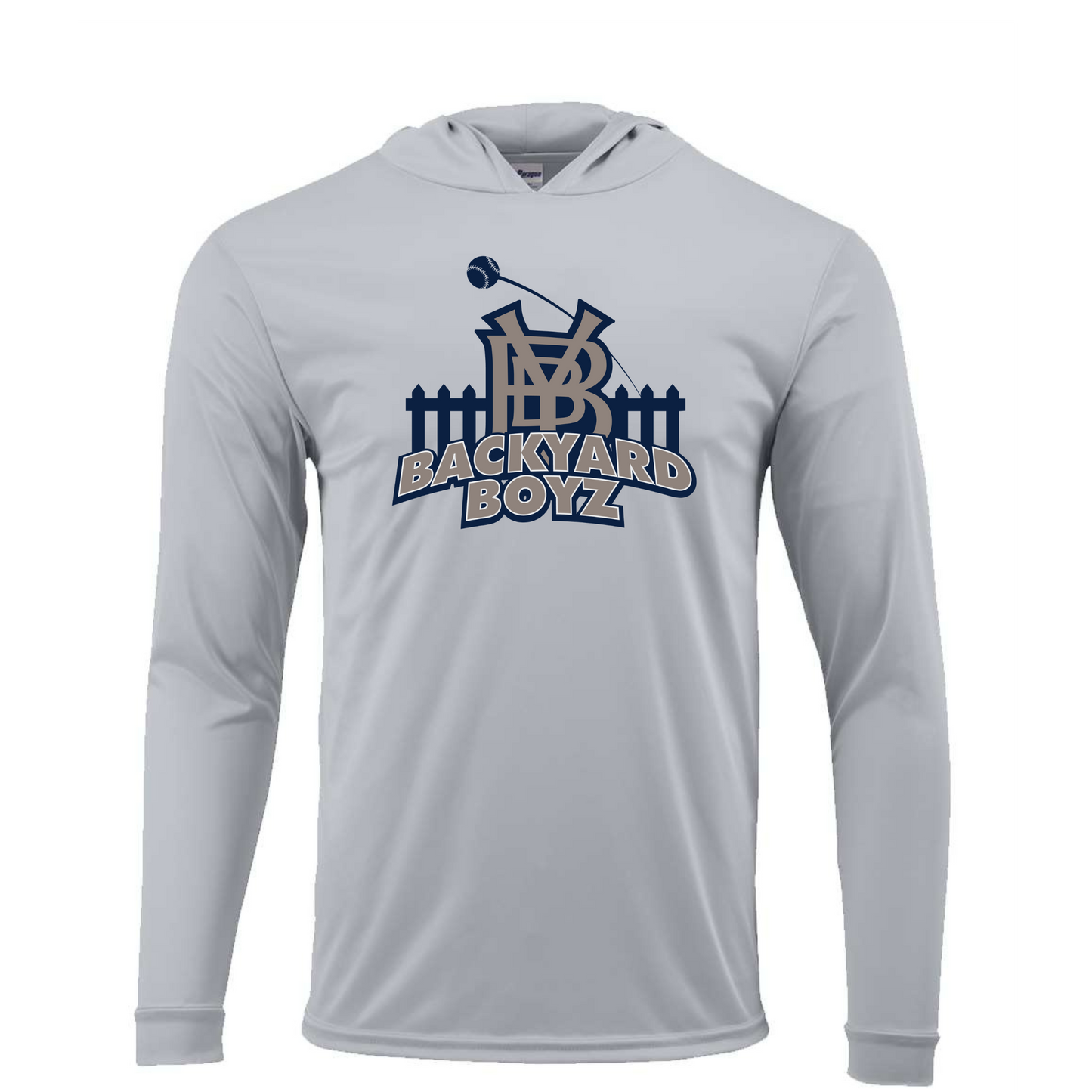 Backyard Boyz Long Sleeve Hooded T-Shirt