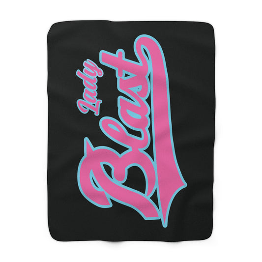 Lady Blast Sherpa Blanket Black