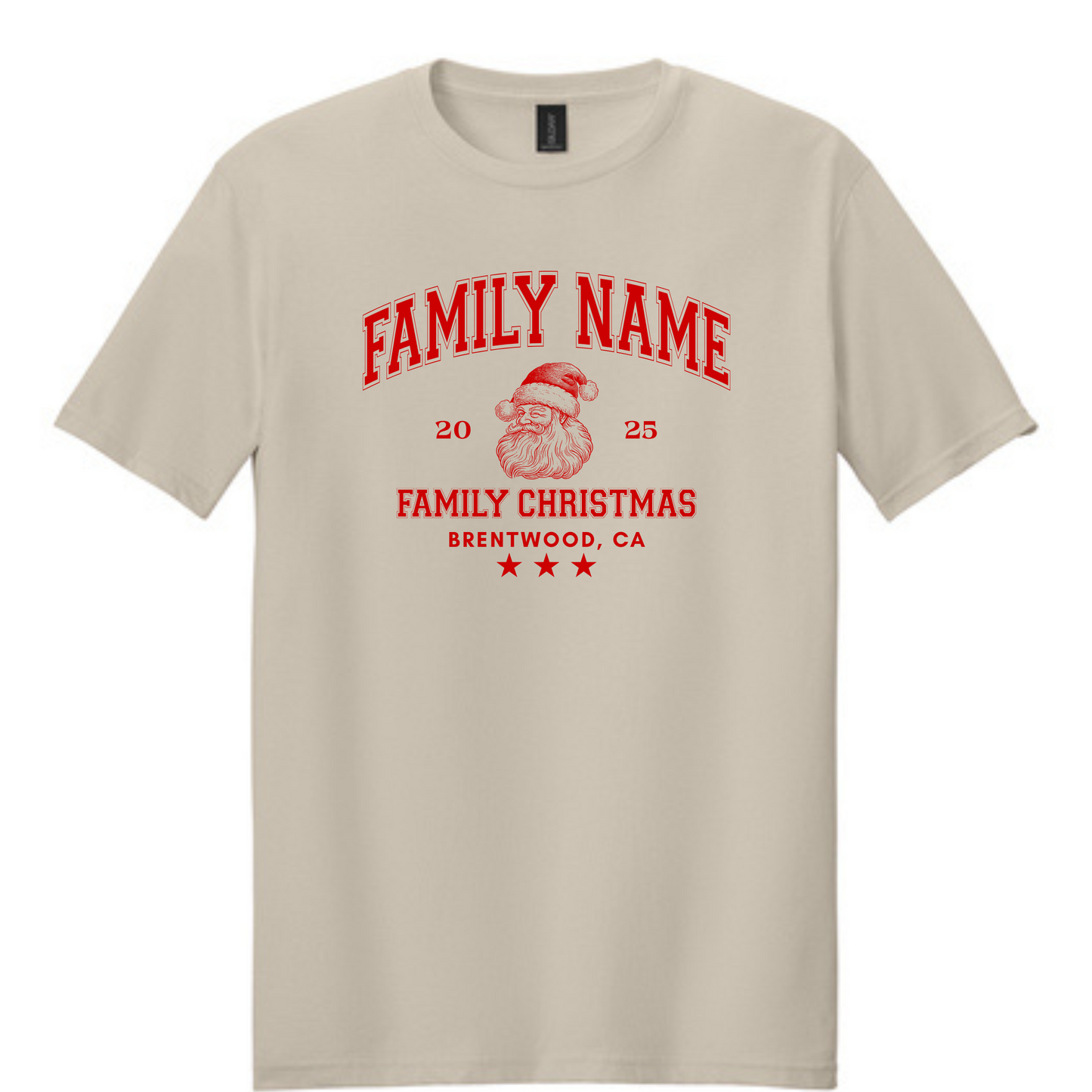 Custom Family Christmas T-Shirts