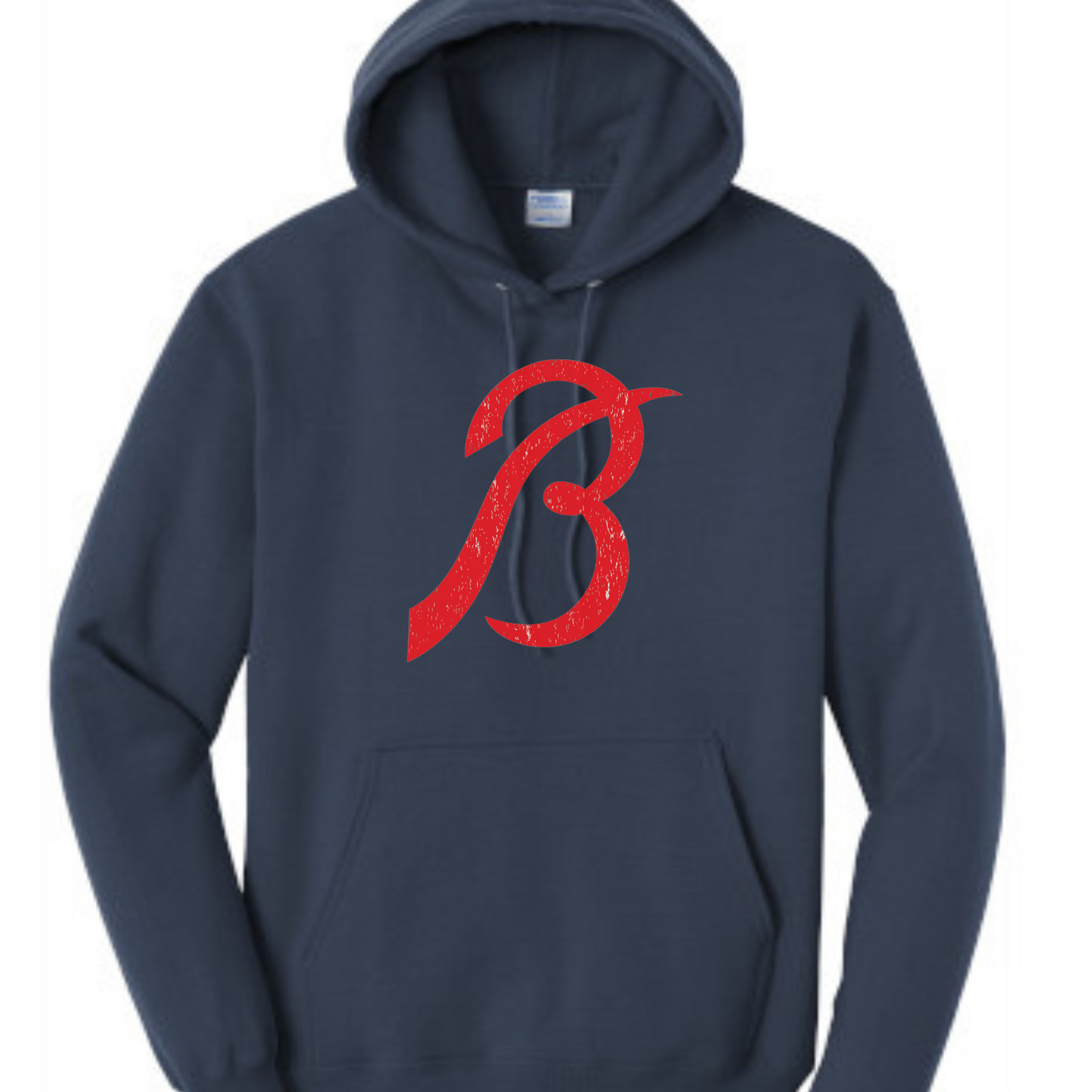 Blast Distressed B Hoodie