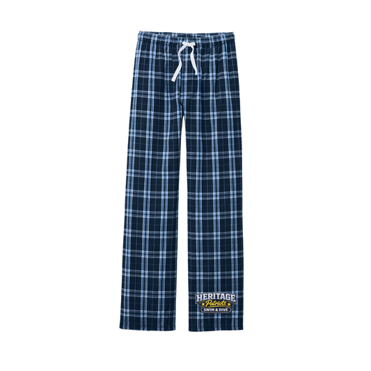 Heritage Swim & Dive Flannel Pants Embroidered