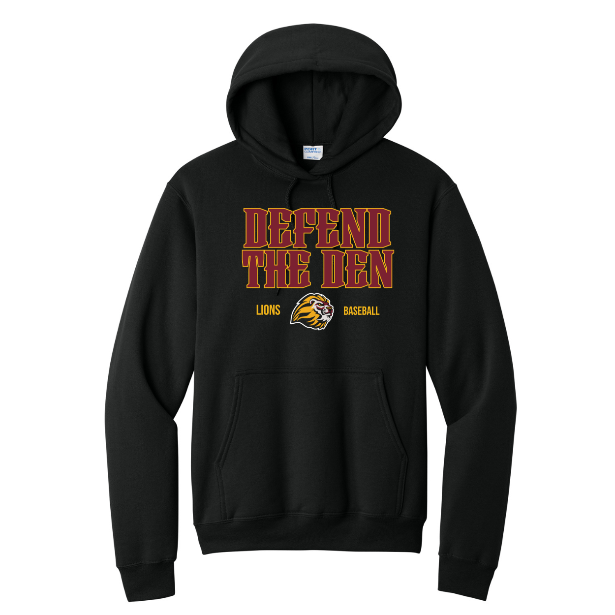 Liberty Baseball Defend The Den Hoodie