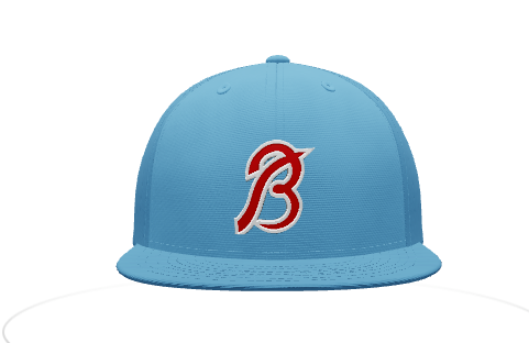 Blast Flat Bill Cap "Red B"
