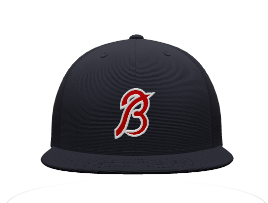 Blast Flat Bill Cap "Red B"