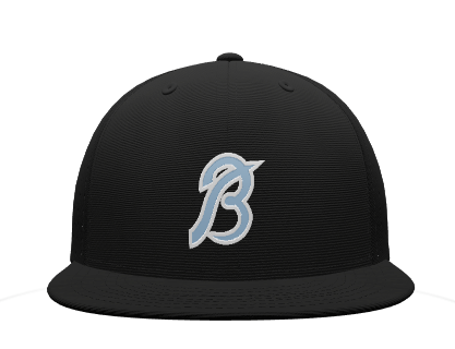 Blast Flat Bill Cap "Light Blue B"