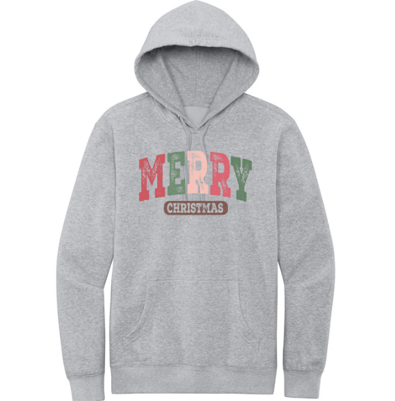 Retro Merry Christmas Hoodie