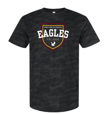 Vineyard Academy Eagles Shield T-Shirt