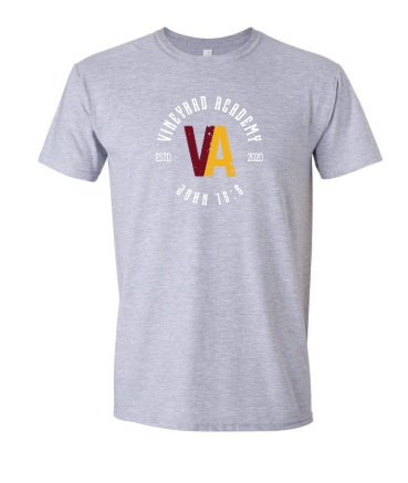 Vineyard Academy Arch Circle Logo T-Shirt