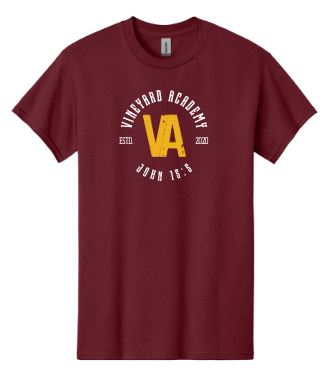 Vineyard Academy Arch Circle Logo T-Shirt