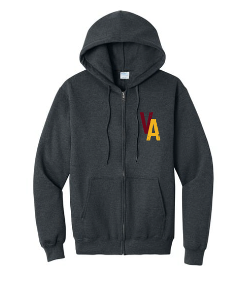 Vineyard Academy Vintage John 15:5 Zip Hoodie