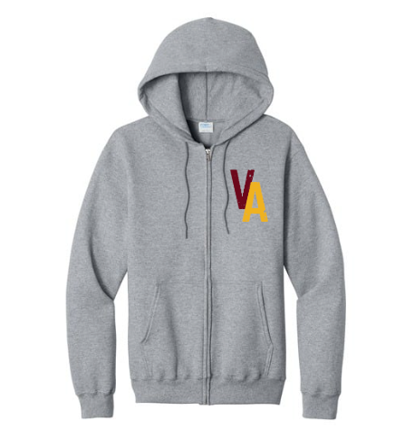 Vineyard Academy Vintage John 15:5 Zip Hoodie