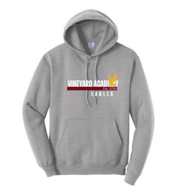 Vineyard Academy Bar Line Vintage Hoodie