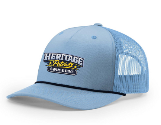 Heritage Swim & Dive Embroidered Richardson Snapback Hat