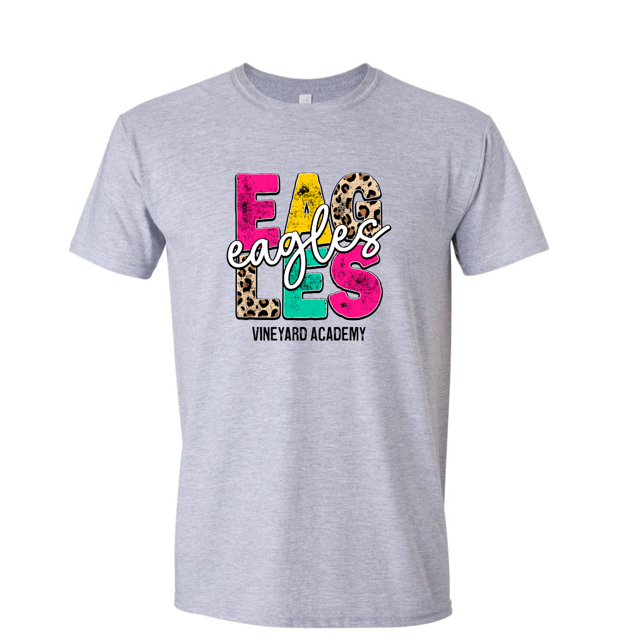 Vineyard Academy Leopard Eagles T-Shirt