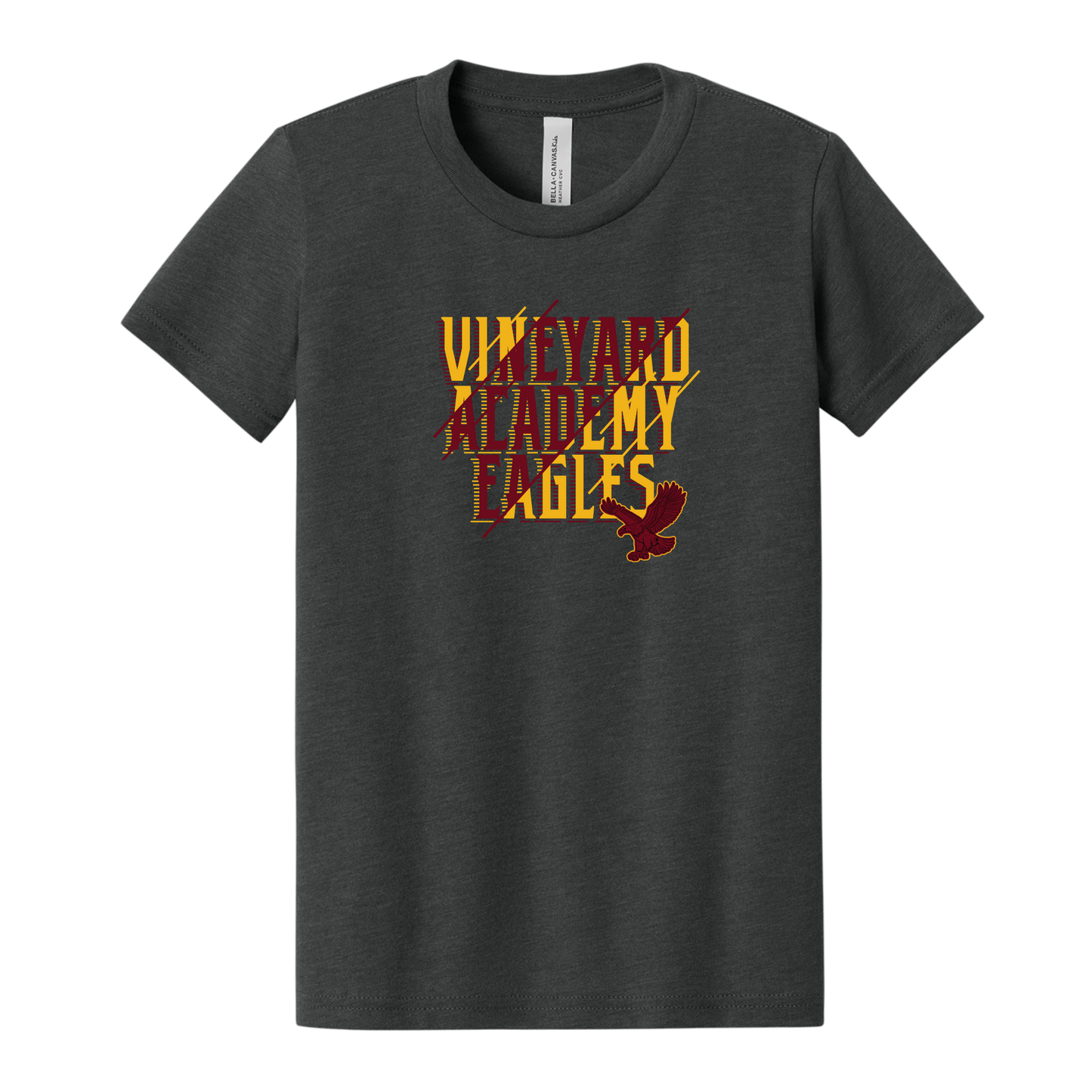 Vineyard Academy Eagles Slash T-Shirt