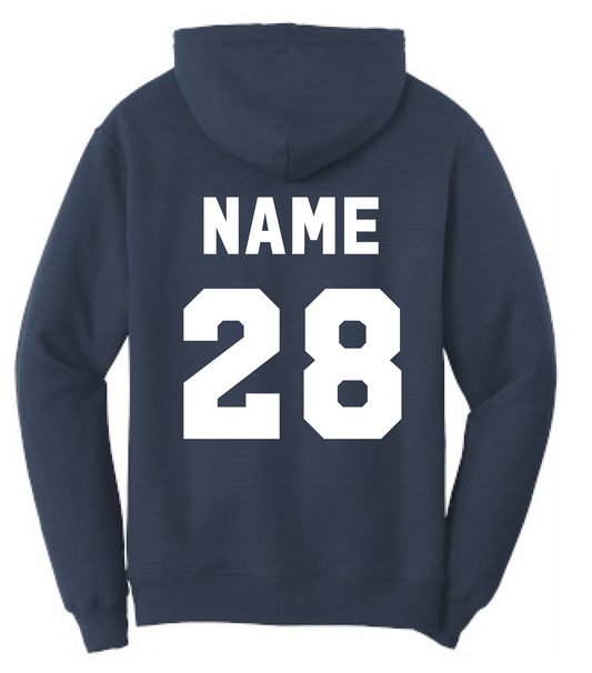 Lady Blast Custom Name & Number Add On